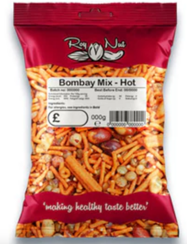 Roy Nut Bombay Mix- Hot 110g