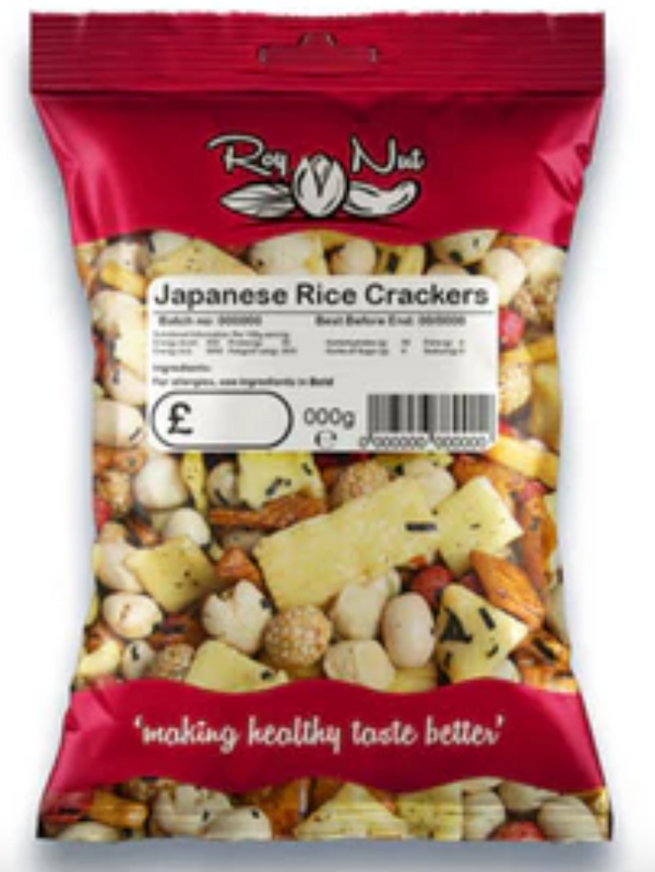 Roy Nut Japanese Rice Cracker 140g