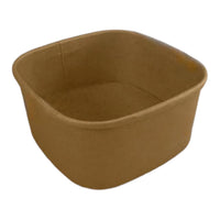 Sabert Premium Square Kraft Bowl (4 Sizes)