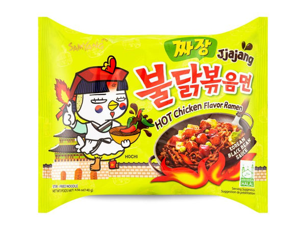 SamYang Buldak Jjajang Hot Chicken Flavor Ramen 140g