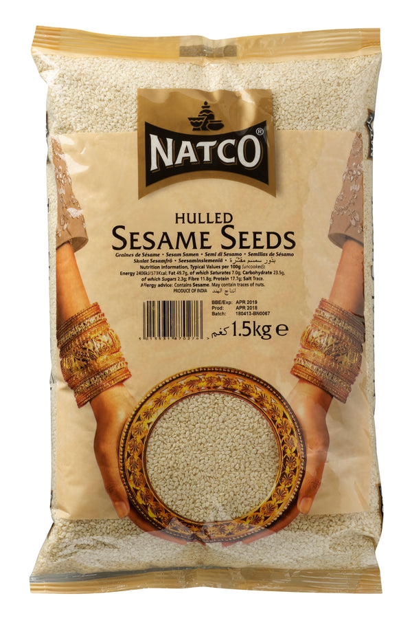 Natco Sesame Seeds Hulled 1.5kg