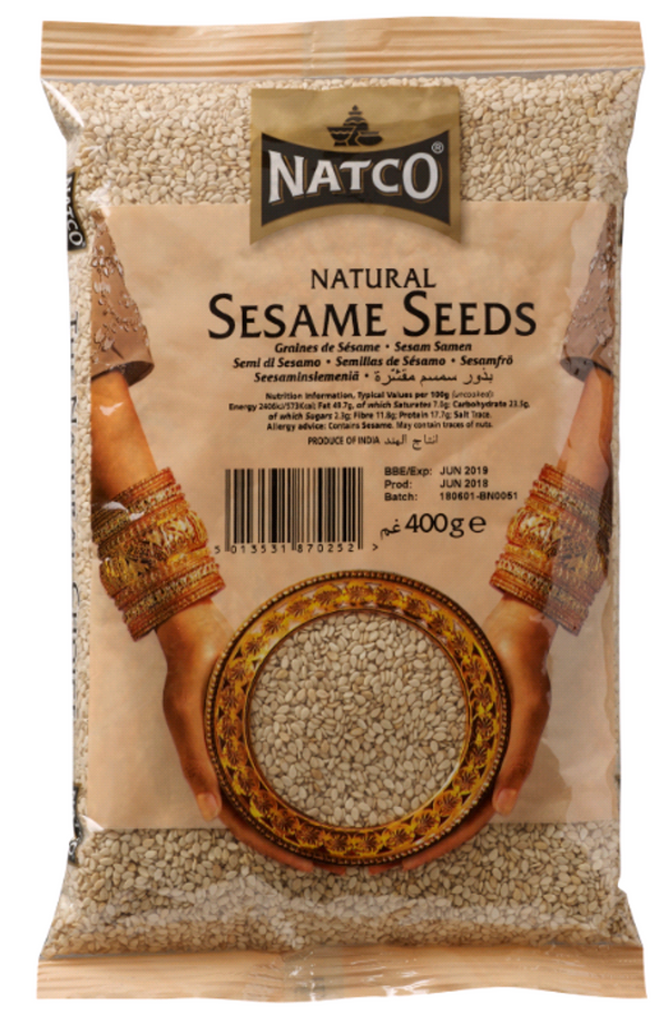 Natco Sesame Seeds Natural 400g
