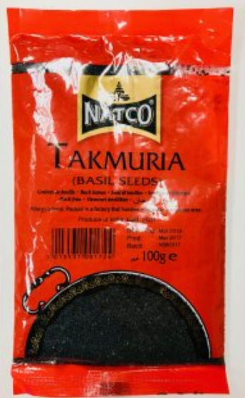 Natco Takmuria (Basil Seeds) 100g