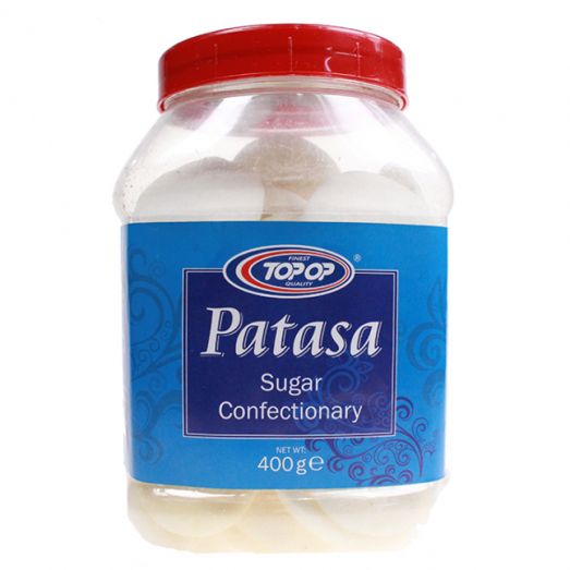 Top Op Top-Op Sweet Patasa – Traditional Indian Sugar Candy (400g)