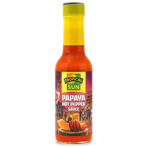 Tropical Sun Pappaya Hot Pepper Sauce 150ml