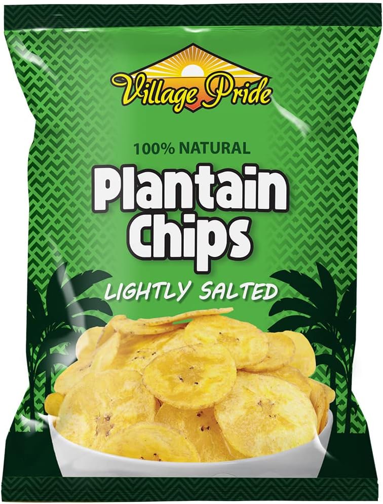 Village Pride Plantain Chips Salted 75 g