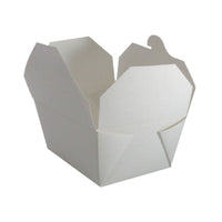 White Compostable Leakproof Container (5 Size)