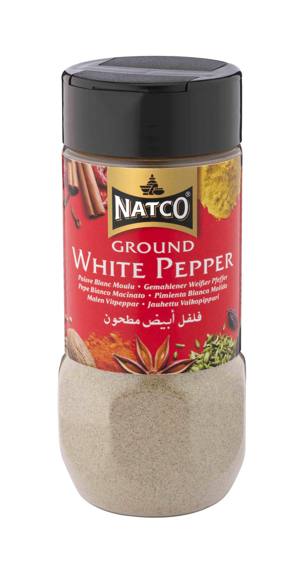 Natco White Pepper Ground Jar 100g